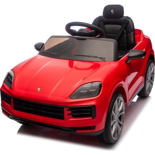 Электромобиль Porsche Cayenne, красный