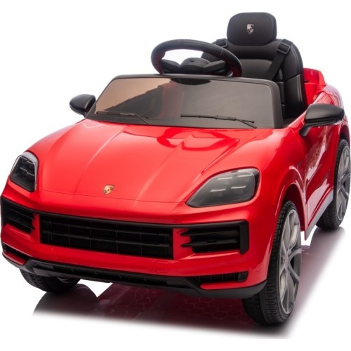 Электромобиль Porsche Cayenne, красный