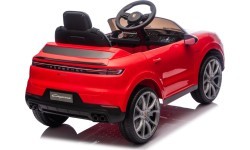 Электромобиль Porsche Cayenne, красный
