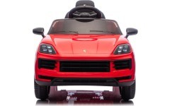 Elektromobilis Porsche Cayenne, sarkans