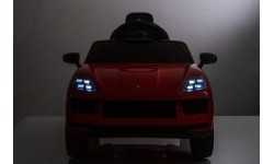 Elektromobilis Porsche Cayenne, sarkans