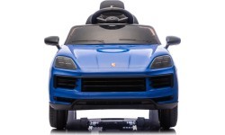 Elektromobilis Porsche Cayenne, zils