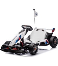 Автомобиль BMW Gokart с функцией дрифта белый