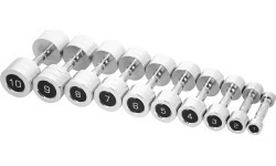 ХРОМИРОВАННЫЕ ГАНТЕЛИ CHD - 2 x 6 kg