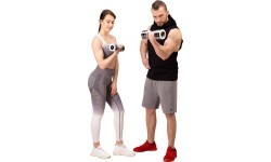 ХРОМИРОВАННЫЕ ГАНТЕЛИ CHD - 2 x 6 kg