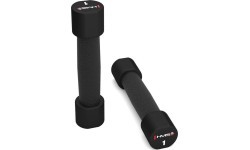 Poliuretāna TPU hanteles HPT HMS - 2 x 1 kg