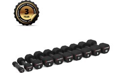HPT POLYURETHANE DUMBBELLS TPU HMS - 2 x 5 kg