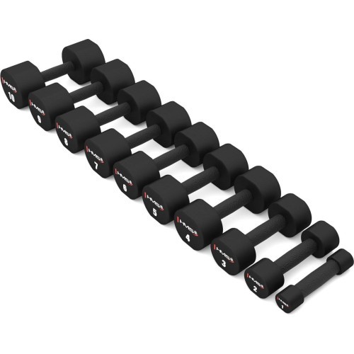 HPT POLYURETHANE DUMBBELLS TPU HMS - 2x10kg