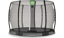 Грунтовый батут EXIT Allure Classic ø305 см, чёрный