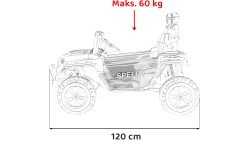 Внедорожник PASSION 4x4, красный