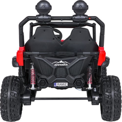 PASSION 4x4 apvidus transportlīdzeklis, sarkans