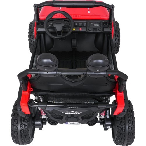 PASSION 4x4 apvidus transportlīdzeklis, sarkans