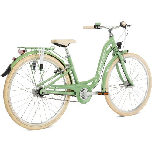 Velosipēds PUKY Skyride 26-7 Classic Alu retro green