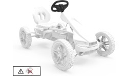 Stūre bērnu džipam Rally Jeep Cherokee
