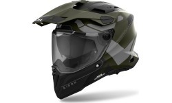 Motorcycle Helmet Airoh Commander 2 Reveal Matte Military Green