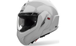 Flip-Up Motorcycle Helmet AIROH MATHISSE 2 Color P/J Matte Cement Gray