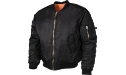US Flight Jacket MA1 black