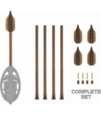 ZFISH Feeder Casting Tube barotava, 4 gab.