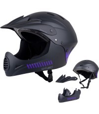 Шлем для даунхилла W-TEC Campanero Noir Violet
