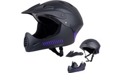 Шлем для даунхилла W-TEC Campanero Noir Violet