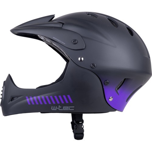 Lejupbraukšanas ķivere W-TEC Campanero Noir Violet