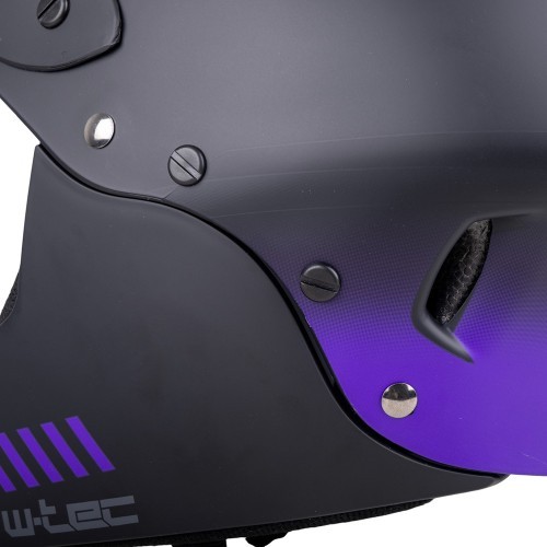 Lejupbraukšanas ķivere W-TEC Campanero Noir Violet