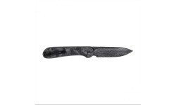 Складной нож Civivi Elementum C2103DS-3 с кнопочным фиксатором, мрамор