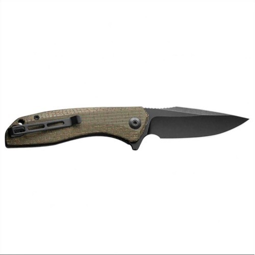 Civivi Baklash folding knife C801K green micarta