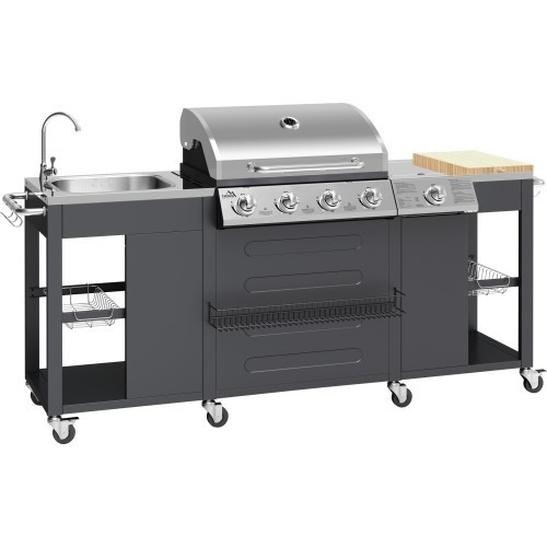 Garden kitchen with gas grill Cattara Vicenza