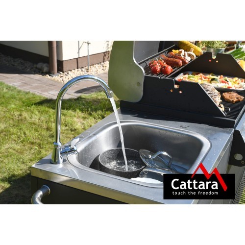 Dārza virtuve ar gāzes grilu Cattara Vicenza
