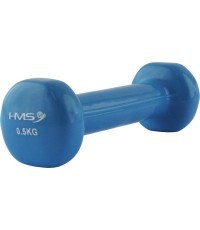 Ar vinilu pārklāta hantele HMS 17023, 1 gab. - 0.5kg