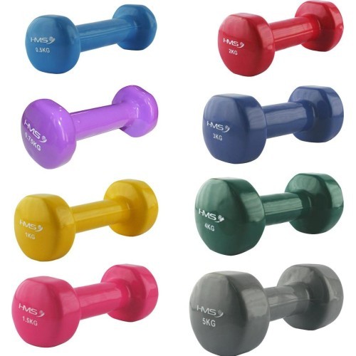 17023 VINYL DIPPING DUMBBELL HMS (1pcs.) - 1,5 kg