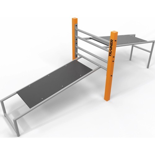 Street Workout Double Incline BenchSW17B