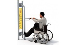 Āra trenažieris velotrenažieris cilvēkiem ar īpašām vajadzībām Bicycle Disabled E25