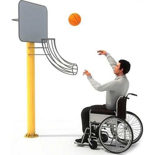 Уличный тренажёр баскетбольная корзина для инвалидов DisabledE49