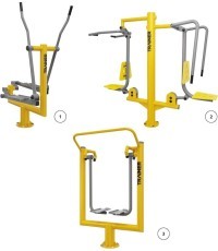 Outdoor gym SET 2SET2