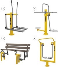 Outdoor gym SET 4SET4