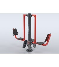 Двойной тренажёр для растяжки ног Steel4Fit R05B