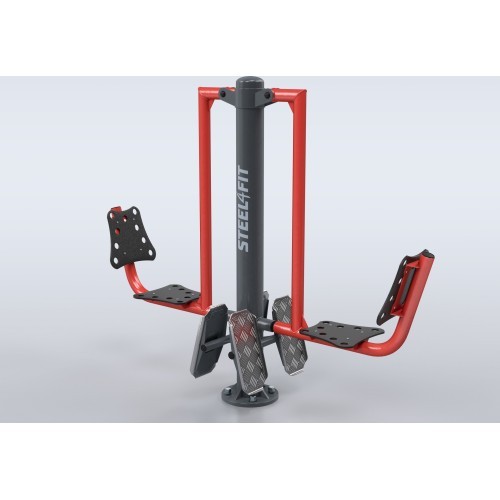 Двойной тренажёр для растяжки ног Steel4Fit R05B
