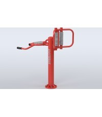 Вертикальный и горизонтальный массажёр Steel4Fit M02