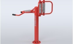 Вертикальный и горизонтальный массажёр Steel4Fit M02