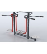 Уличный тренажёр Surfer + Air Walker + Twister Steel4Fit M15