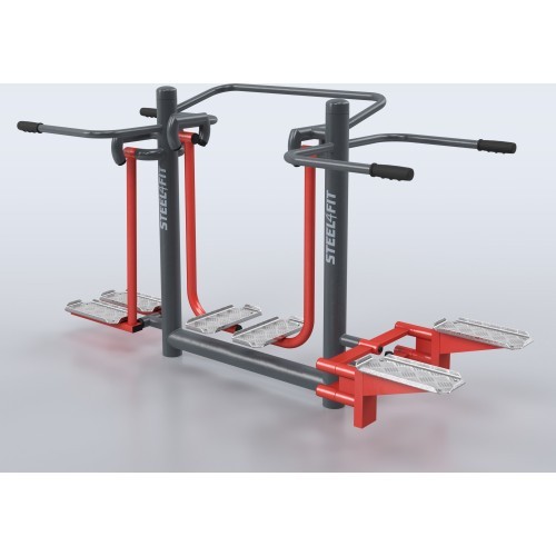 Āra trenažieris Steel4Fit M16 (steperis, gaisa staigātājs, pievilcējs)