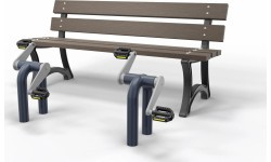 Уличный тренажёр Steel4Fit Sitting Vehicle M21