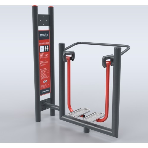Āra trenažieris gaisa staigāšanai Steel4Fit Air Walker D04