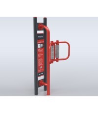 Horizontālais masieris Steel4Fit D13