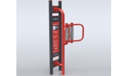 Horizontālais masieris Steel4Fit D13
