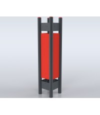 Четырёхместная стойка Steel4Fit Steel4FitP04