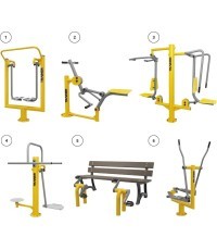 Комплект для уличных тренировок SET 9