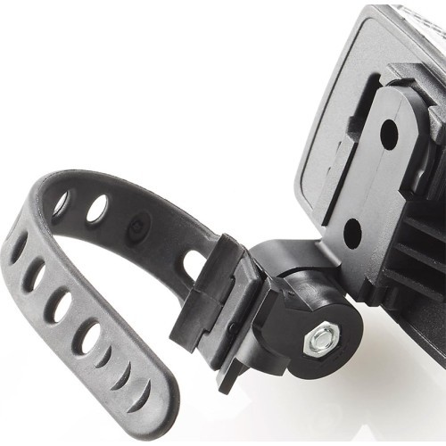 Fischer reflector with mount // for all handlebar sizes (white)